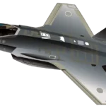 【航空自衛隊】主力戦闘機 F-35Aの無料イラスト。