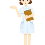 【職業】看護師_女性のイラスト。